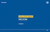 KICK OFF BERT WELKOM - NMBS jobs · 2019. 10. 7. · Deadline presentatie: 17 mei 2020 NL en FR . Finale . Evaluatie. Prijzen. Top 3 prijzen. € 5000 (school) € 200 vouchers (leerlingen)