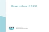 Begroting 2020 - GBLT · PDF file een investeringsplanning van € 1.500.000. Ontwikkeling belastingsysteem De verwachting is dat de aankomende jaren de IT kosten structureel zullen