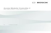 Access Modular Controller 2...Access Modular Controller 2 5 Указания по технике безопасности | ru Bosch Access Systems B.V. Installation manual 2020-01