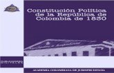 Constitución Política de la República de Colombia de 1830corpflorentino.org/wp-content/...politica_colombia.pdfCONSTITUCIÓN POLÍTICA DE LA REPÚBLICA DE COLOMBIA. Título I. De