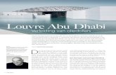 Louvre Abu Dhabi - Collect Kunstmagazinecollectaaa.be/.../uploads/2017/12/Louvre-Abu-Dhabi.pdf · 2017. 12. 6. · 64 l collect Louvre Abu Dhabi Reeds tien jaar keek men ernaar uit!