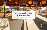 zomerparkfeest sponsoring · PDF file

zomerparkfeest sponsoring Editie 42 9/10/11/12 augustus 2018 Julianapark Venlo foto: Just Herm