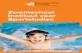 Zwemschool Instituut voor Sportstudies - Hanze · In de tweede fase worden de basisvaardigheden van uw kind uitgebreid. Het gerichter aanleren en oefenen van zwemslagen staat centraal.
