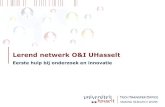 Lerend netwerk O&I UHasselt · O&I@AUHL: Industrieel Onderzoeksfonds IOF-sleutel op basis van IOF-parameters Beheerd door de Vlaamse Overheid (EWI) Bijdrage IOF-parameters UHasselt