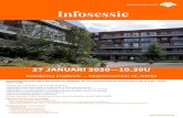 27 ANUAR 2020 —10 - Armonea · 27 ANUAR 2020 —10.30U Residentie Elsdonck — Klaproosstraat 78, Wilrijk Infosessie Uw vertrouwde levensstijl in alle comfort en veiligheid, met
