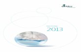 Jaarverslag 2013 - Zoete Design · Rijnmondgebied–die we uitvoerden met een focus op veiligheid en leveringszekerheid–tot vergroting van de aandacht voor kraanwater als duurzaam