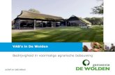 VAB’s in De Wolden Bedrijvigheid in voormalige agrarische … · 2019. 10. 14. · Match vraag en aanbod VAB •Project Bedrijfshuisvesting op het platteland samen met DBF •Doel: