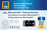 Bluetooth® Pulsoximeter - ALDI SUISSE...Weitere Marken und Markennamen sind Eigen - tum ihrer jeweiligen Inhaber. Sicherheit CH 17 Sicherheit Besmti munggsemäßer Gebaur hc Das Oximeter