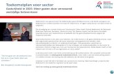 Toekomstplan voor sector - Gastvrij NederlandEen grote, krachtige sector Investeren loont Ruim 50.000 bedrijven bieden werk en inkomen aan circa 413.000 Nederlanders met zo'n 255.000