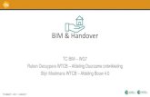 BIM & Handover...TC BIM&ICT – WG 7 – 24/05/2017 Agenda 1. De pragmatische aanpak van Cadacvan het proces “Overdracht” 2. Processtappen “Overdracht” volgens General Building