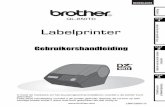 QL-650TD SOG NLdownload.brother.com/welcome/docp000520/ql650td_dut_usr... · 2012. 10. 22. · Als u uw printer om een of andere reden moet verzenden, pak de printer dan zorgvuldig
