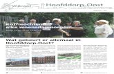 Stichting Wijkraad Hoofddorp Oost · 2017. 2. 15. · Hoofddorp -Oost Wijkkrant 2 - 2016 elke woensdæor uuren 12.00 uu Wat gebeurt er allemaal in Hoofddorp-Oost? klaar. De wijkraad