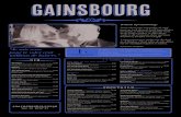 Gainsbourg · 2020. 7. 15. · Welkom bij Gainsbourg! Onze ideeën zijn eenvoudig: de chef gaat op zoek naar de beste ingrediënten en maakt ze klaar in de puurste vorm. In de keuken