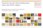 Home | provincie Utrecht - Toezicht op het informatiebeheer ......–Kwaliteitssysteem (Archiefregeling 2010, art. 16) –Informatiebeheerplan (Besluit Informatiebeheer) –Strategisch