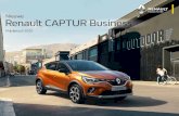 Nieuwe Renault CAPTUR Business...Belangrijkste standaarduitrusting nieuwe CAPTUR 1 De werking van de bluetoothondersteuning kan verschillen, afhankelijk van het type en merk telefoon