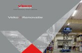 Veko | RenovatieBij renovatie is het belangrijk dat we een optimalisatie maken van het Veko lichtsysteem zonder overbodige kosten en verspilling van materiaal. De Veko aluminium profielen