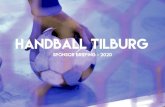 HANDBALL TILBURG...sponsoren? In de club van 100 word je vernoemd op de website en krijg je speciale VIP - arragementen. € 100,- per jaar. sponsor briefing handball tilburg - 7 Een