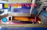 Magazine van Forbo Flooring...de werkvloer Vijf praktijkvoorbeelden 10 Hogeschool Rotterdam 28 ROC Amstelveen ROC Panta Rhei 22 Colofon Over de vloer in in het onderwijs is een uitgave