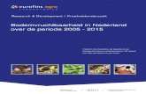 Bodemvruchtbaarheid in Nederland over de periode 2005 - 2015...Het onderzoek in het rapport dat voor u ligt is uitgevoerd om na te gaan welke trends in bodemvruchtbaarheid de afgelopen