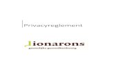 Privacyreglement - Lionarons ggz...Functionaris voor gegevensbescherming (FG): functionaris die door de zorgaanbieder moet of kan worden aangesteld voor het informeren en adviseren