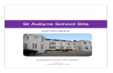 St Aubyns School Site · 2016. 6. 15. · by local people about the future of the site, following the closure of the school in 2013. The Parish Council, who are currently undertaking