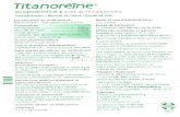  · Titanoréïne suppositoire boîte de 12 suppcsitaires Carraghénates Dioxyde de titane / Oxyde de zinc Identification du médicament Džrnminztinr : Titancreiile sappositaire;