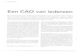  · 2016. 7. 26. · Marieke van Essen en Claartje van Ulden is dat inderdaad het geval. CA0-partijen trekken veel meer samen op en betrekken alle medewerkers bij het cA0-proces.