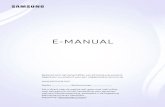 E-MANUAL · 2020. 4. 30. · 59 Ambient Mode-browserscherm 62 Effecten op de inhoud toepassen 62 Gedetailleerde informatie over de inhoud bekijken 62 Naar het tv-weergavescherm gaan