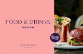 FOOD & DRINKS · 2020. 6. 22. · food & drinks banqueting. introductie 2 package deals 3 1i high tea 2ii high wine 3 brunch 4 baby shower 5 children’s party 6 after funeral drinks
