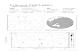 411 Xanthe & TYC 0076−00996−1 - Vereniging Voor ...bedekkingen.vvs.be/predictions/asteroids2020/PDF/A20...411 Xanthe & TYC 0076−00996−1 2020 nov 22 13h43.7m U.T. Planet: Star: