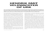 Smit Schokland 2019. 10. 31.آ  HENDRIK SMIT VELDWACHTER OP I-IRK Op Ijuni 1855 wordt Hendrik Smit uit