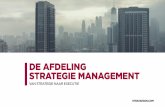 Presentatie De Afdeling Strategie Managementarnoudvandermaas.com/.../12/Presentatie-De-Afdeling... · Rotterdam School of Management, Erasmus Universiteit. STRATAEGOS CONSULTING 12