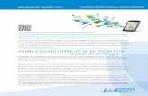 MOBILE DEVELOPMENT IN DE PRAKTIJK - Info Support Blog · 2020. 3. 30. · e-mail, maar ook tot administratieve applicaties en IT-systemen. De ontwikkeling van mobiele applicaties