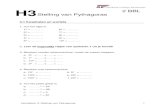 2 BBL Stelling van Pythagoras - Wikiwijs hoofdstuk 3.pdf · Hoofdstuk 3: Stelling van Pythagoras 1 2 BBL Stelling van Pythagoras . 3.1 Kwadraten en wortels . 1. Vul het rijtje in.