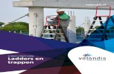 A-blad | Werk veilig. Ladders en trappen · 2017. 2. 27. · Werken op hoogte vindt niet alleen plaats tijdens de bouwfase van een project maar ook daarna, in de gebruiksfase. Dit