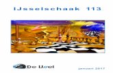 IJsselschaak 113r-s-b.nl/wp-content/uploads/2017/07/IJsselschaak-113... · 2017. 7. 18. · De redactie wenst alle lezers een ge - zond en plezierig schaakjaar en veel leesplezier