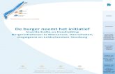 Inventarisatie en Handreiking Burgerintiatieven in ...€¦ · Inventarisatie en Handreiking Burgerintiatieven in Wassenaar, Voorschoten, ... De rapportage van dit onderzoek is bijzonder