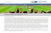 bürgerorientiert - Polizei NRW K · info-leaflet for football fans 1.FC Köln – Roter Stern Belgrad koeln.polizei.nrw Dear Football Fans, Thursday coming (September 28, 2017) there