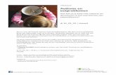 infoavond Autisme en eetproblemen · 2020. 1. 16. · Op deze infoavond bieden we je een kader aan dat inzicht wil geven in hoe eetproblemen ontstaan bij je kind met autisme en waarom