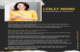 L E S L E Y M O O N S - GET IT ORGANISED · 2020. 2. 22. · De naam van mijn coaching business is Lesley Moons. Ik help ondernemende vrouwen financiële vrijheid te laten creëren.