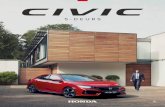 5-DEURS - Honda · 2019. 8. 2. · CIVIC SPORT Een vastberaden blik, gespierde welvingen en een dubbele centrale uitlaat: de stijl van de nieuwe Civic Sport weerspiegelt zonder twijfel