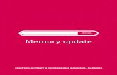 Memory update · 2020. 6. 10. · Без косе и без имена, Без имало снаге да се сећа Празног погледа и студене утробе