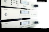 14 Series Brochure A4 Final - Versnel Hifi · Rotel’s T14 makes selecting them as simple as the touch of a button. The 30 FM and DAB+ presets provide easy access to all of your