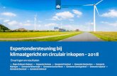 Expertondersteuning bij klimaatgericht en circulair inkopen - 2018 · PDF file 2020. 4. 9. · Lelystad 46 Zaanstad 50 Amsterdam (ICT) 54 Helmond ... percelen, moet aansluiten bij