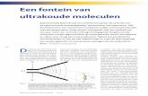 Een fontein van ultrakoude moleculen - Vrije Universiteit Amsterdamrick/src/Bethlem_NTvN83_132(2017).pdf · 2017. 7. 17. · vlucht bevinden ze zich tot 266 milliseconden in vrije