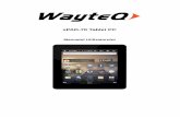 xPAD-70 Tablet PC - WAYTEQwayteq.eu/write/default/files/Xpad-70_full_ro.pdf · un personal de service autorizat. Interventiile neautorizate vor anula garanţia. Deconectati Tableta
