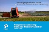 Hoogheemraadschap Hollands Noorderkwartier · 2018. 11. 10. · Eerlijk verdelen begint bij een objectief bepaalde watervraag Hoofdpost Onderdeel Capaciteit (m³s) Categorie landelijk