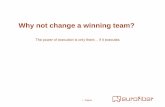 Why not change a winning team? - SMA...Uitkomsten marktonderzoek: 3 conclussies •De glasvezel markt veranderd in hoog tempo en biedt enorme kansen •De zoektocht van klanten is