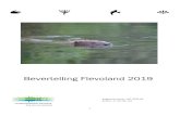 Bevertelling Flevoland 2019 · 2020. 2. 25. · Dode bevers door de tijd heen. Figuur 3: Aantal gemelde dode bevers (periode 2006-2019) per jaar in Flevoland. Landschapsbeheer verzamelt