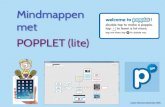 Mindmappen - PoppletMindmappen met Popplet Met deze app kunnen de leerlingen op een snelle en eenvoudige wijze een mindmap maken. In een mindmap kunnen leerlingen een bepaalde (leerstof)inhoud